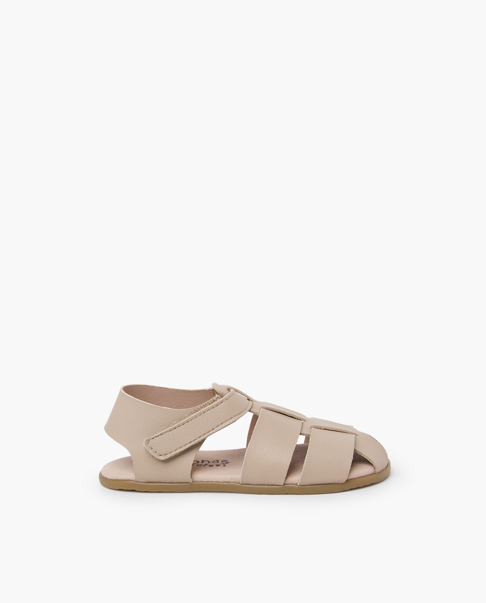 Pisamonas Sandalias barefoot tiras piel