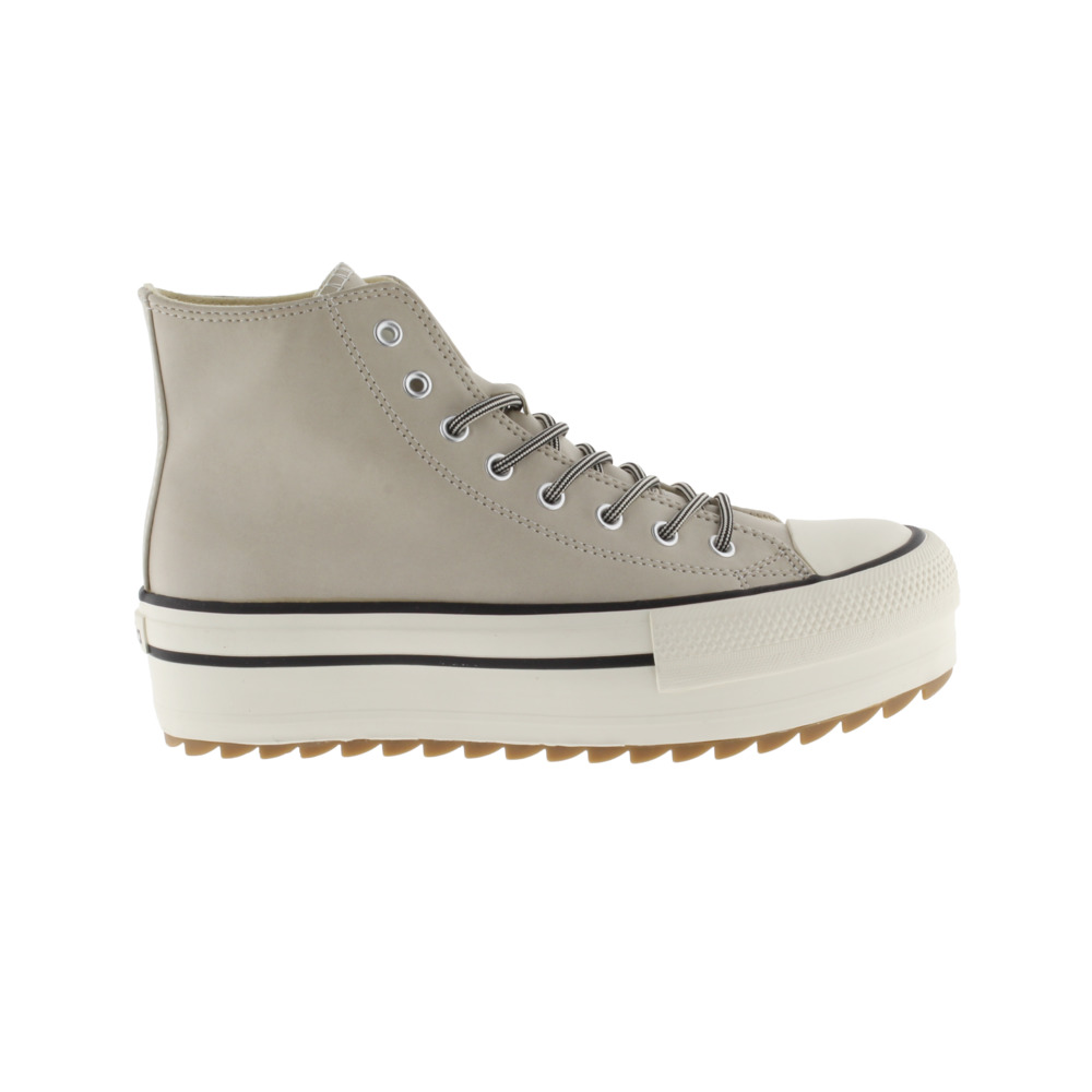 Victoria Tribu Zapatillas abotinadas de efecto piel con sello retro y suela doble en sierra 1061123