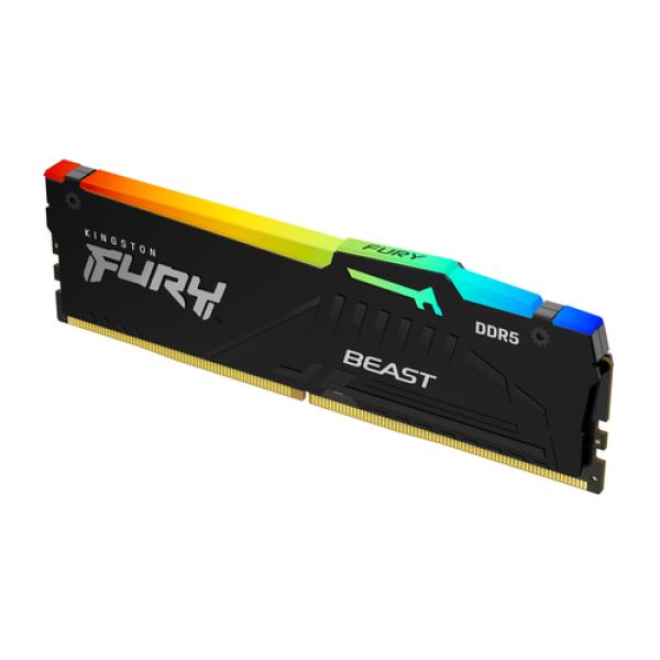 Kingston Technology FURY Beast 32GB 6000MT/s DDR5 CL30 DIMM RGB EXPO