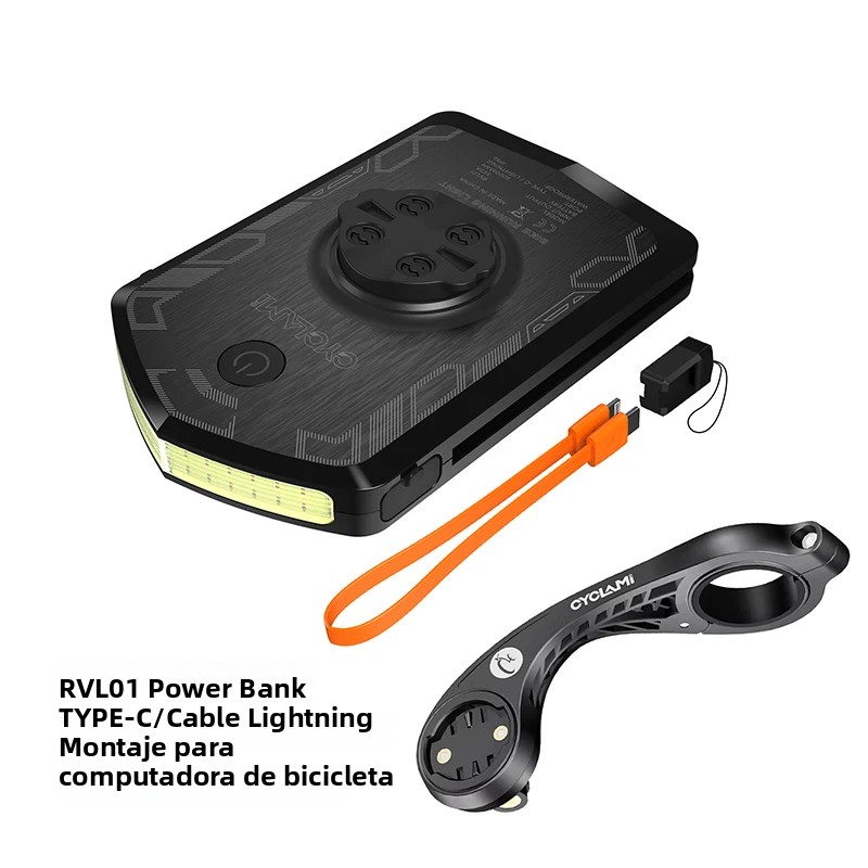 TK Luz De Bicicleta Inteligente Con Sensor Tipo-C Para XOSS Garmin IGS Luz Frontal Inteligente Recargable IPX6 Impermeable