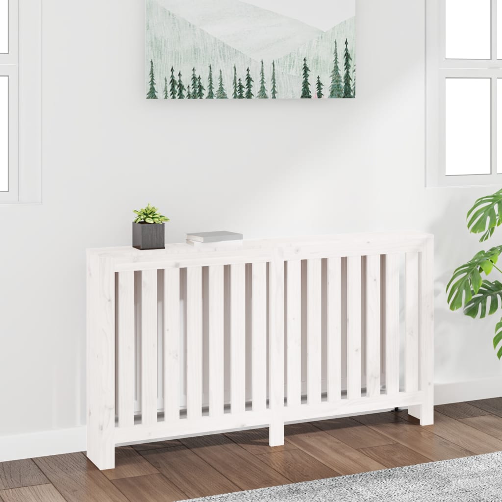 vidaXL Cubierta de Radiador Estantería Dormitorio Balda Color Natural,  Blanco, y mas