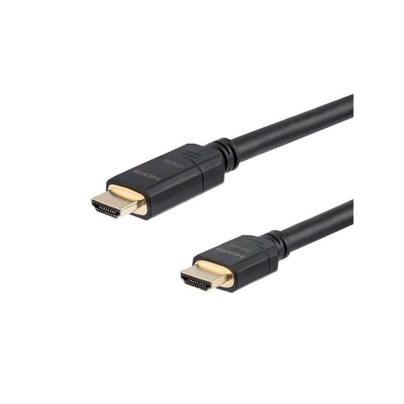StarTech.com - Cable HDMI Activo de Alta Velocidad de 30m - 4K 30Hz / 1080p 120Hz - Cable HDMI 1.4 ARC UHD HDCP para TV o Monito HDMM30MA