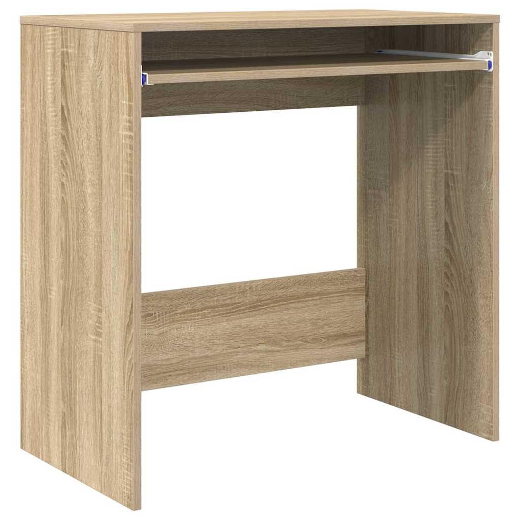 vidaXL Escritorio Roble Sonoma 77.5 x 43 x 79 cm Madera de ingeniería