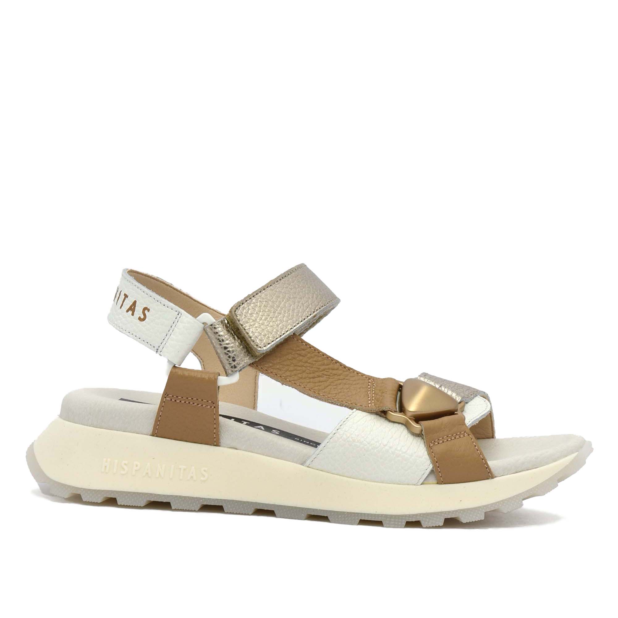 Hispanitas mod. 264807 Sandalia para mujer en piel