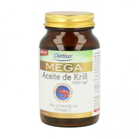 Aceite Krill 1000Mg. 60Perlas Dietisa