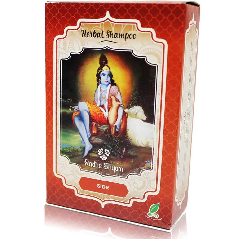 Champú limpiador sidr en polvo 100 g de polvo Radhe Shyam / Sitarama