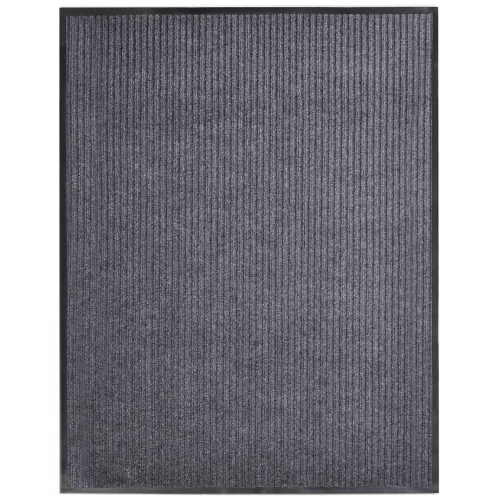 vidaXL Felpudo de PVC Antideslizante Forro Interior Estera Alfombra Color Gris,  Negro,  Rojo y mas