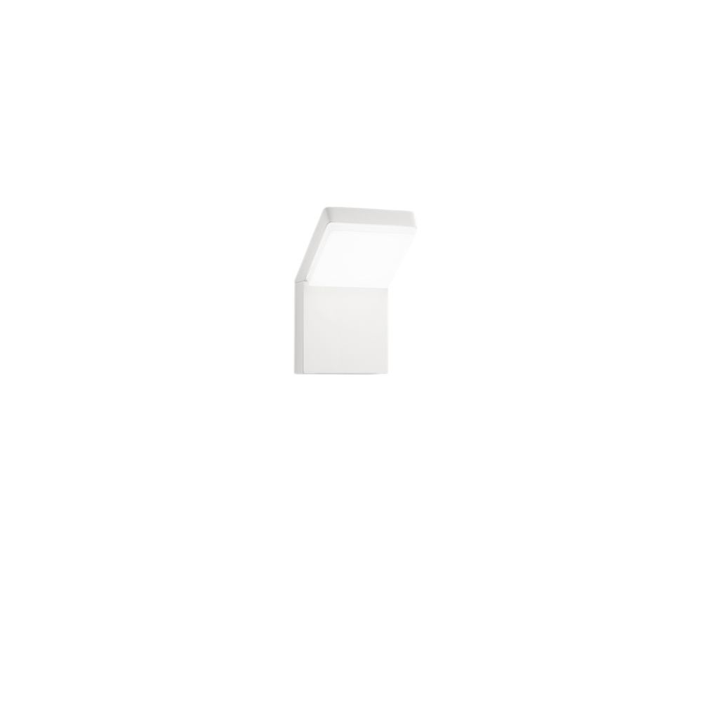 Aplique LED de pared Piega de 20 W, temperatura de color correlacionada (CCT) 3000 K, 4000 K y 6000 K, 1600 lm, IP65, blanco - Perenz