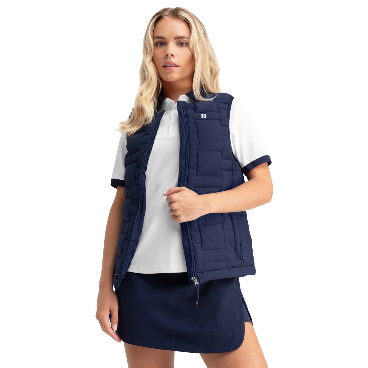 Siroko - Chaleco Insultado Royal-W Golf para Mujer_