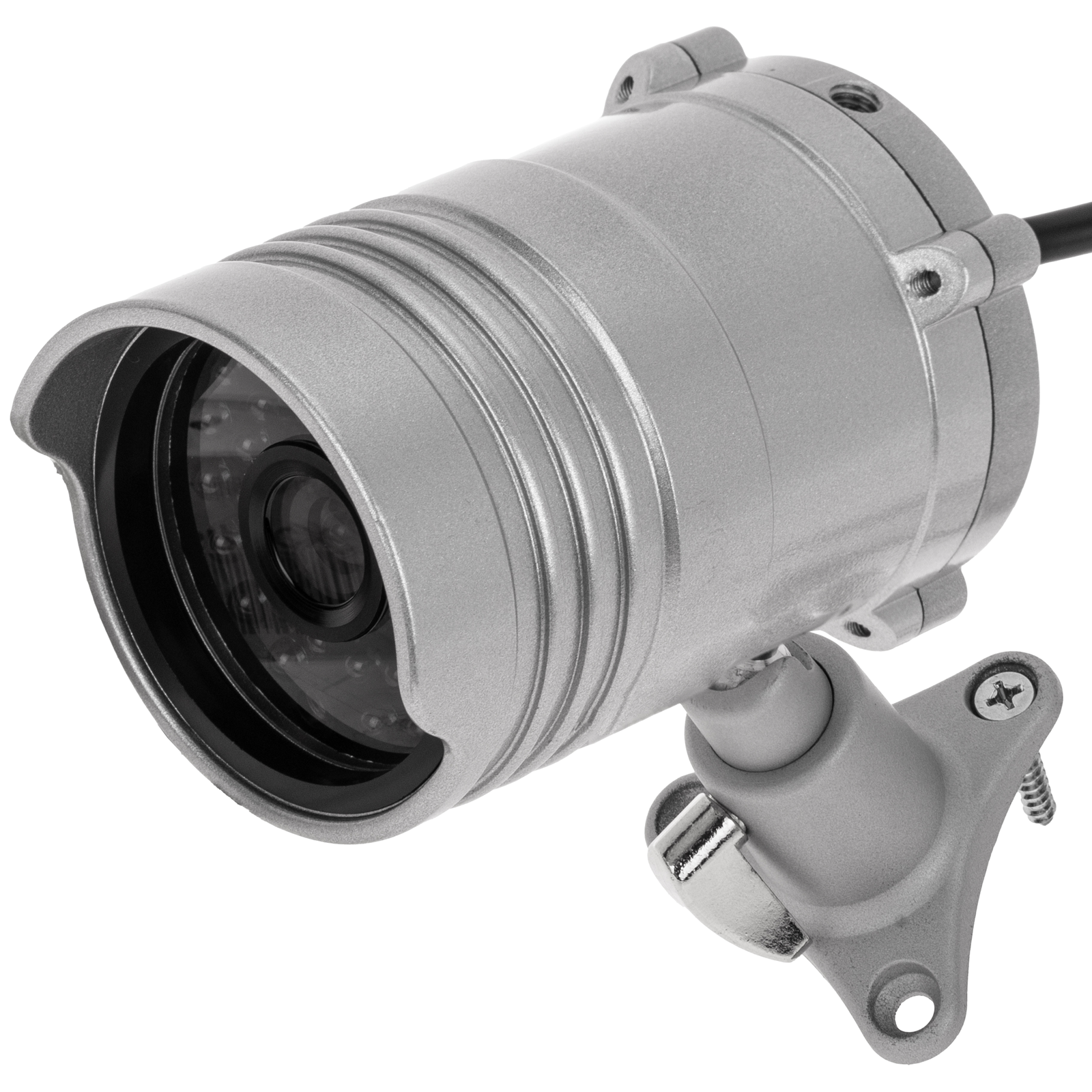 Cámara Profesional CCTV Soporte Pared (36 IR-LED 4.3mm) - BeMatik