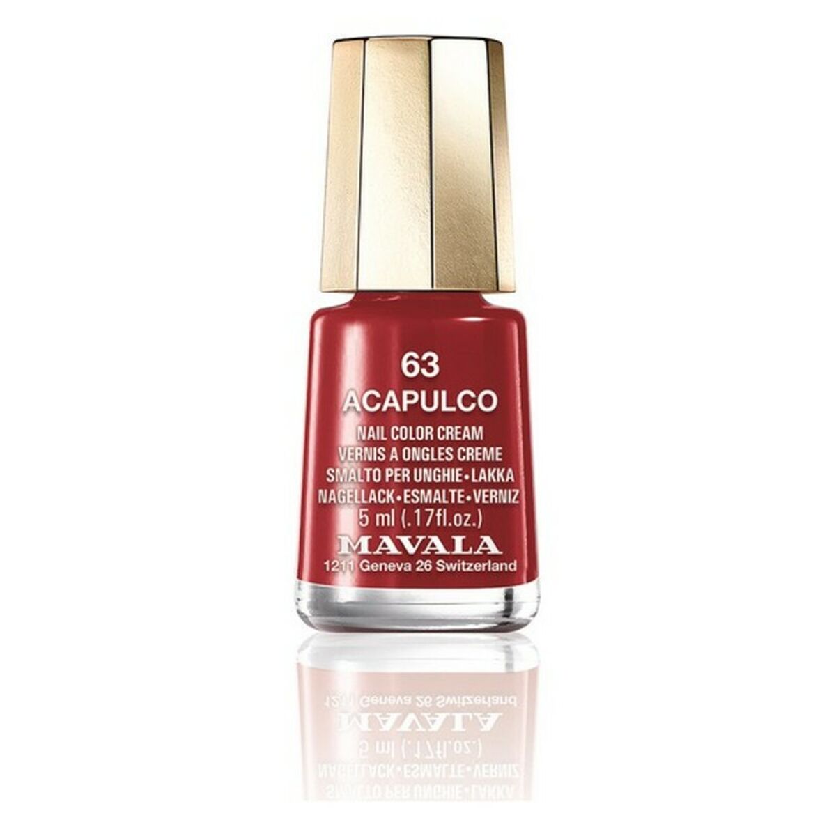 Mavala - Mavala | Esmalte de uñas Nail Color Cream Mavala 63-acapulco (5 ml) | Maquillajes | BB
