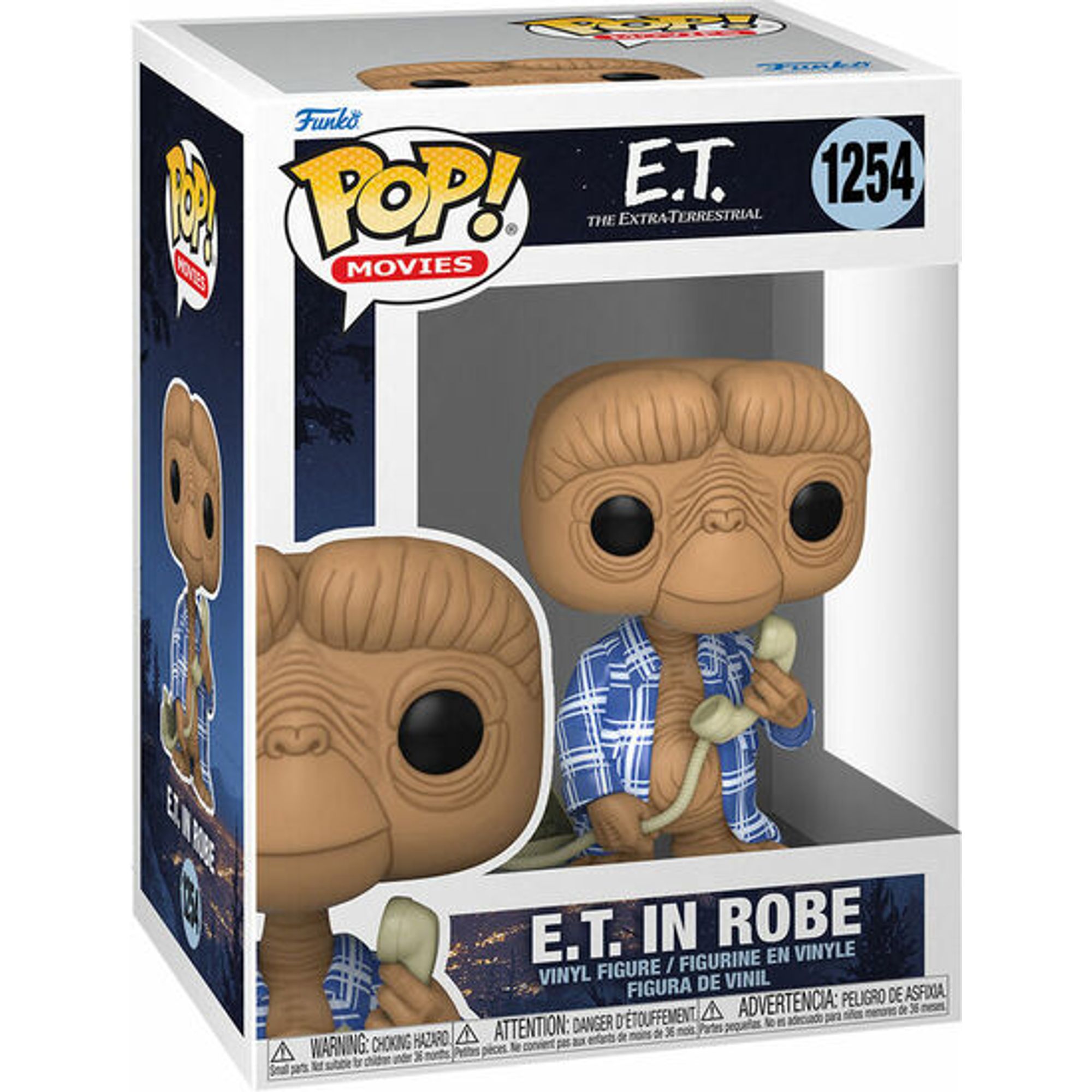 Funko - Figura Pop E.T El Extraterrestre 40 Th E.T In Robe - Funko Pop Coleccionable De Edición Limitada - Funko Pop Diseño Detallado Y Realista - Funko Pop Ideal Para Regalo - Funko Pop Gran Variedad De Personajes