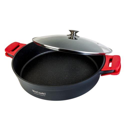 Cazuela baja WECOOK aluminio fundido Ecochef 36cm