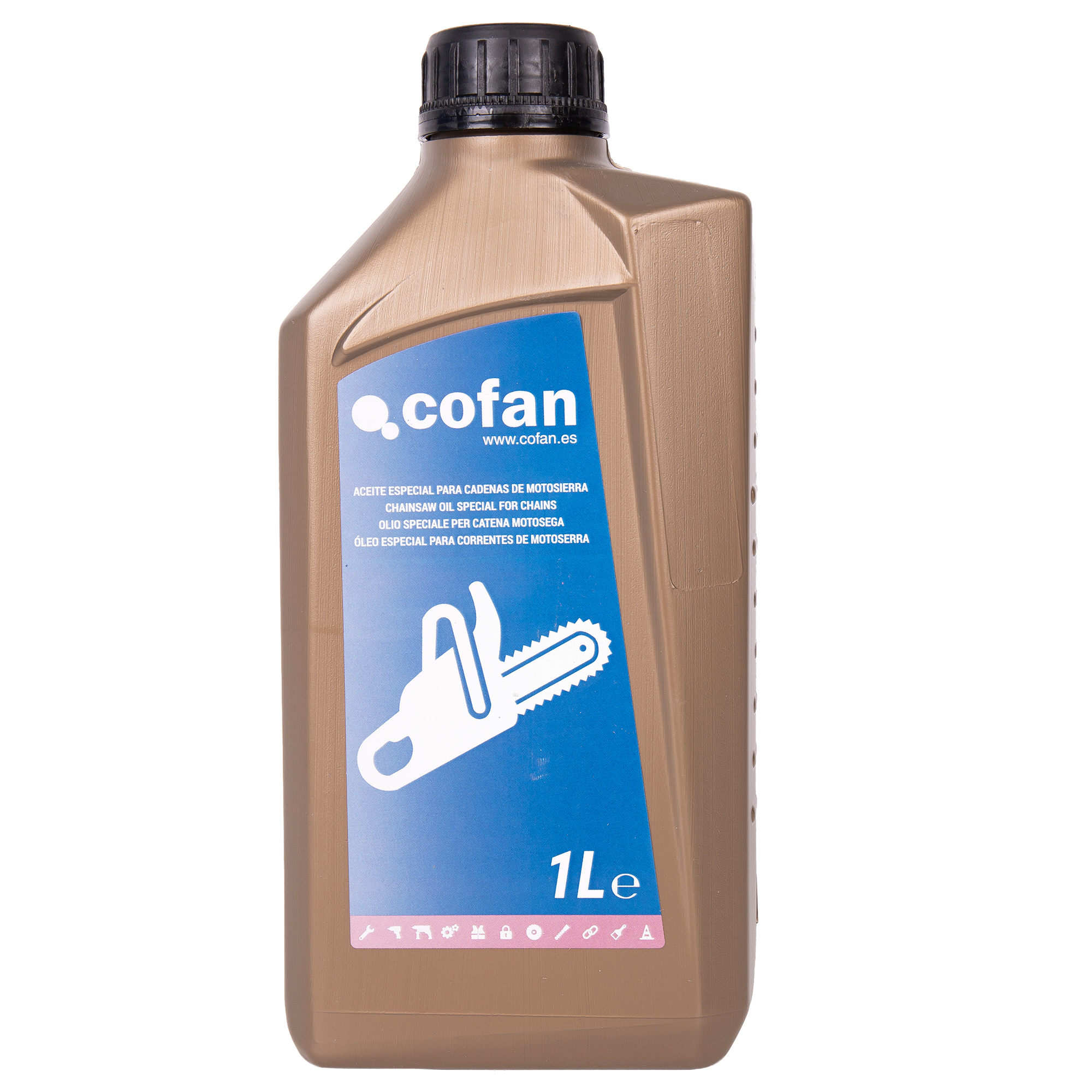 Aceite Mineral para Motosierras Cofan | Lubricación Continua y Protección Contra el Desgaste
