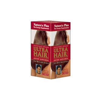 NaturesPlus Complemento Vitaminico para el cabello Ultra Hair Plus 60 Comprimidos