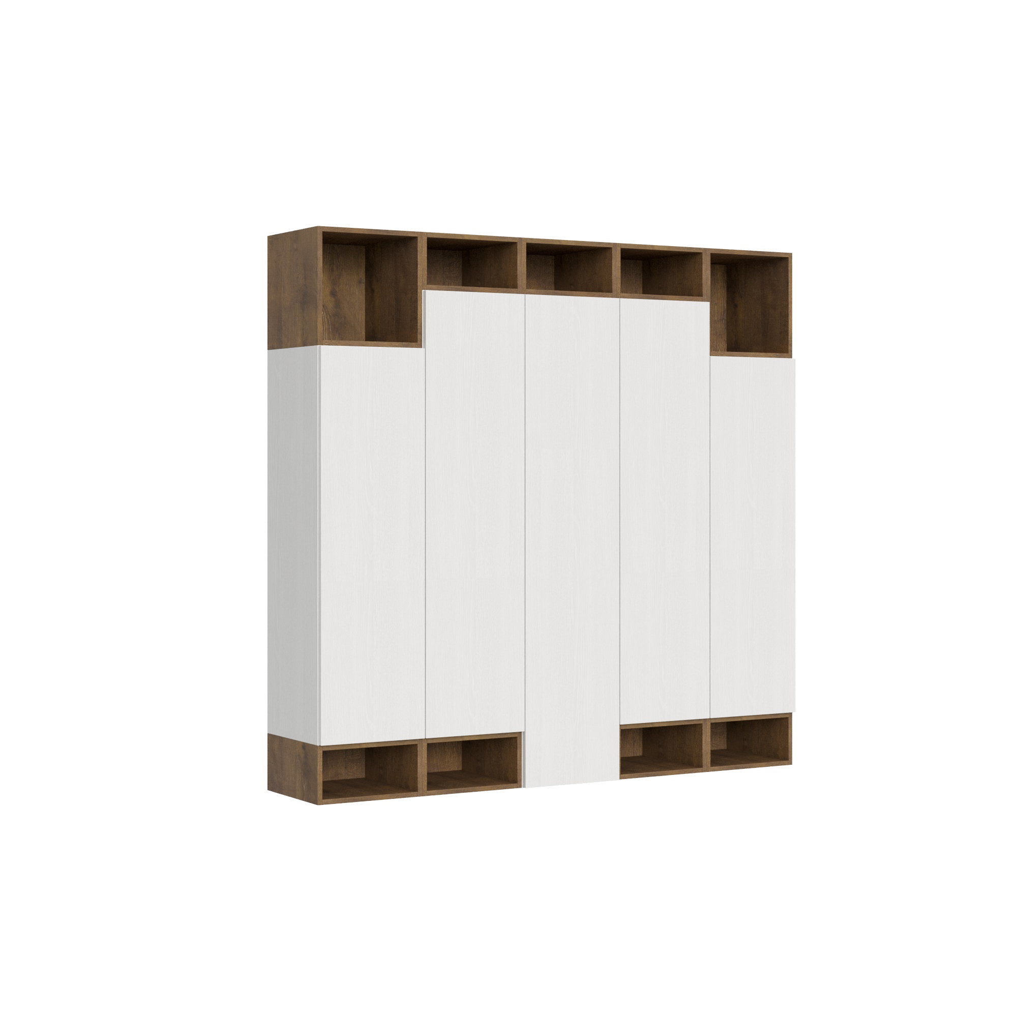 Composición de pared para salón A35 An.200 Al.194 - Itamoby
