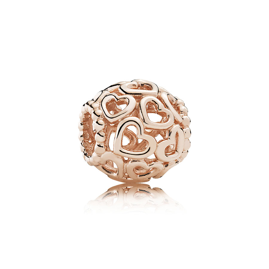 Pandora Pandora Rose Joyería Charm Rose Corazon Calado 780964 , para Mujer