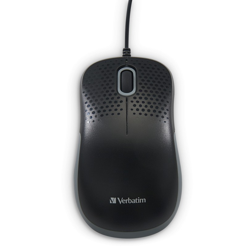 Verbatim - 49024 ratón mano derecha USB tipo A Óptico 1000 DPI 49024