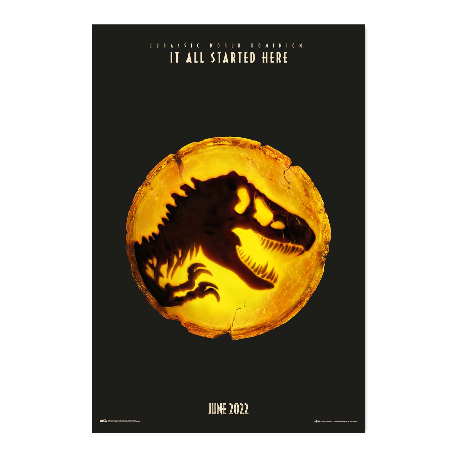 Poster jurassic world dominion