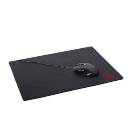 Gembird MP-GAME-XL, Negro, Monótono, Tela, Caucho, 900 mm, 350 mm, 3 mm