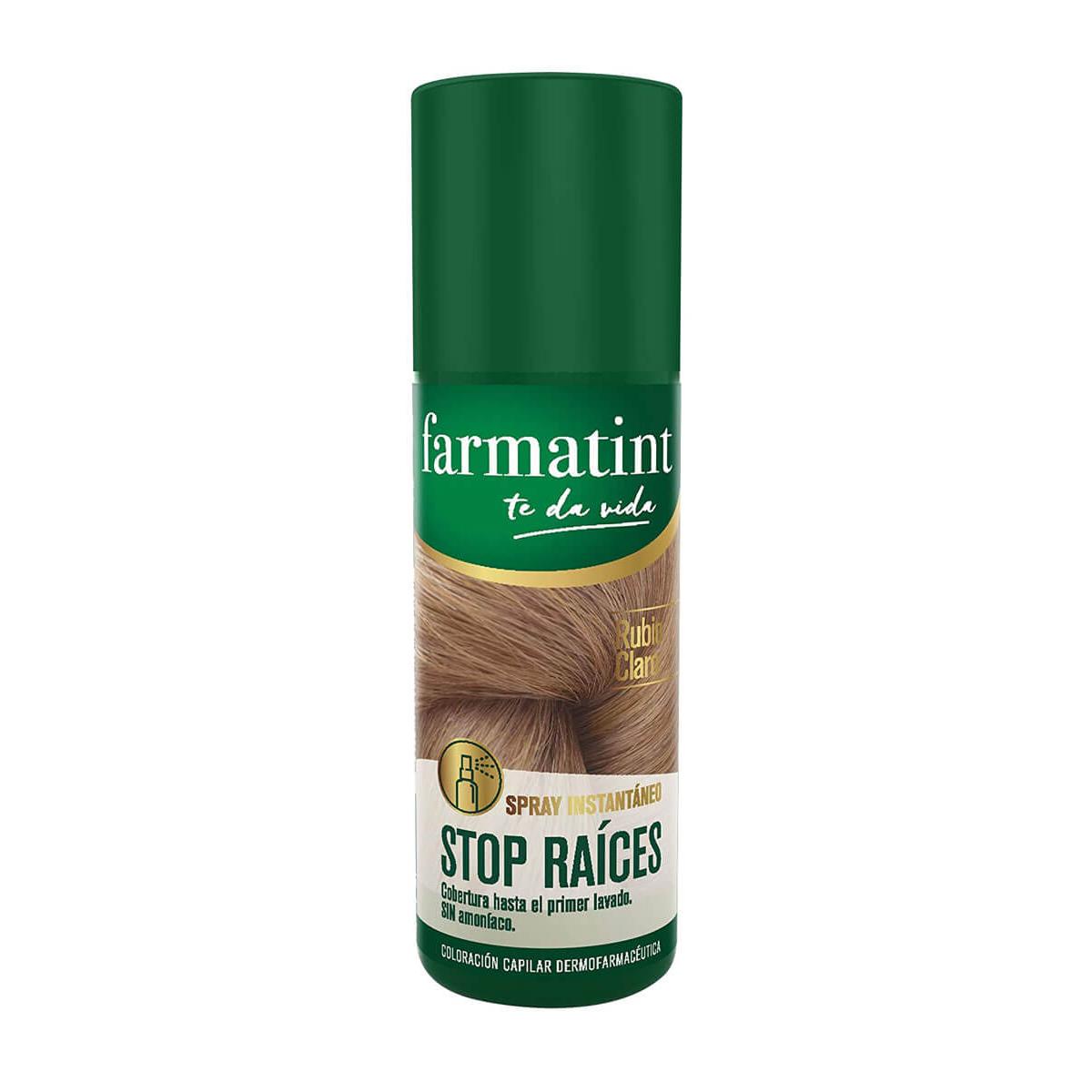 Farmatint stop raíces rubio claro 75ml