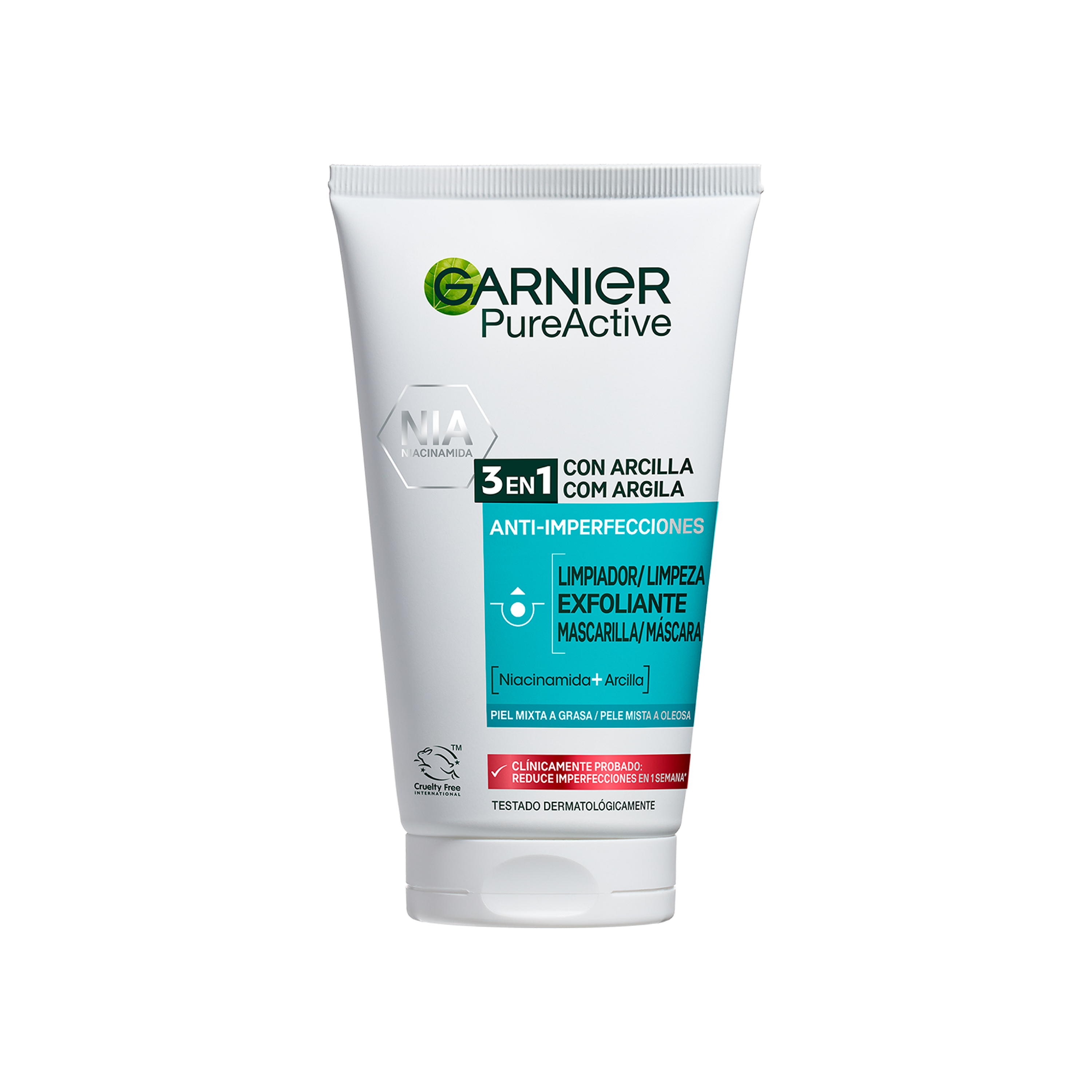 Garnier – Gel limpiador 3 en 1 Skin Active Garnier.