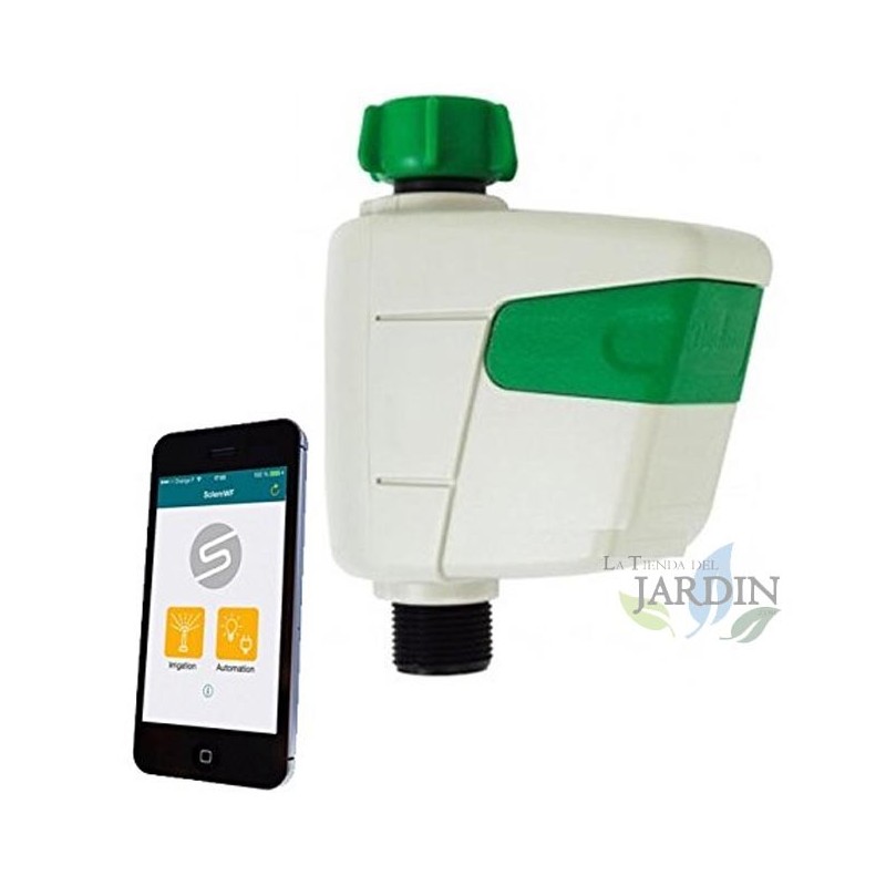 SOLEM Programador de grifo Bluetooth Solem BL-NR, control remoto de riego automático