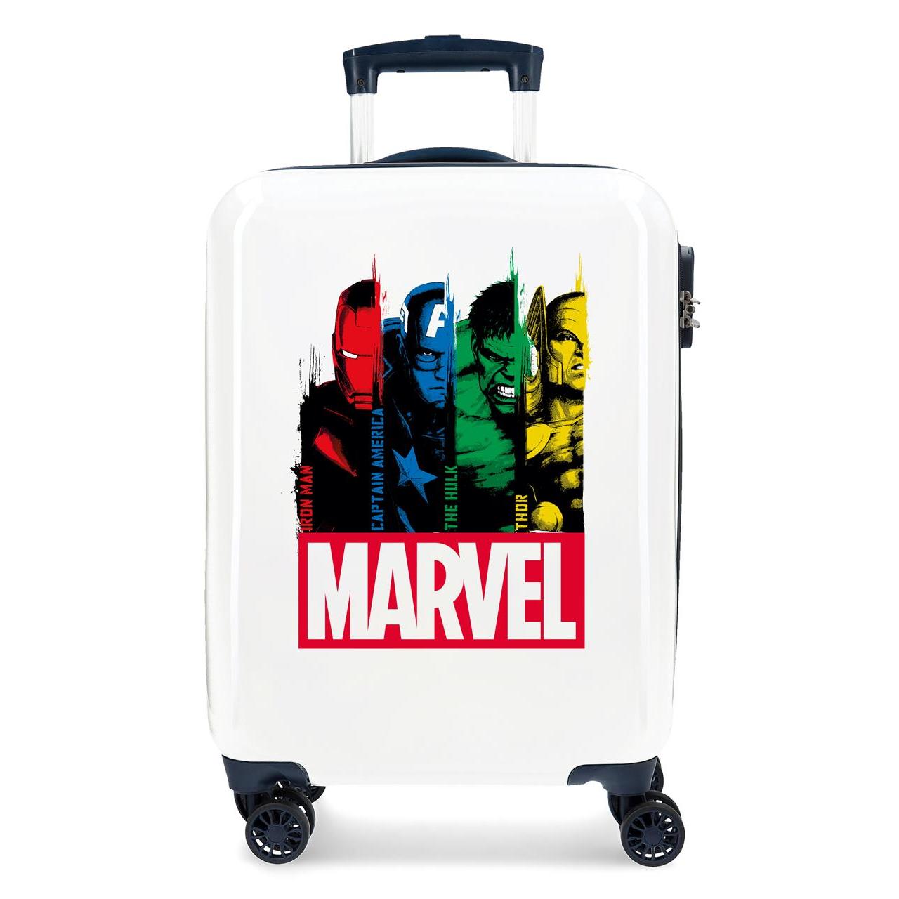 Marvel Maleta De Cabina ABS Rígida Power Marvel Multicolor