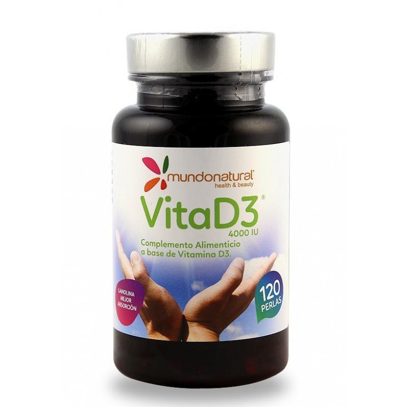 Mundo Natural Vita D3 4000 Ui 120 perlas