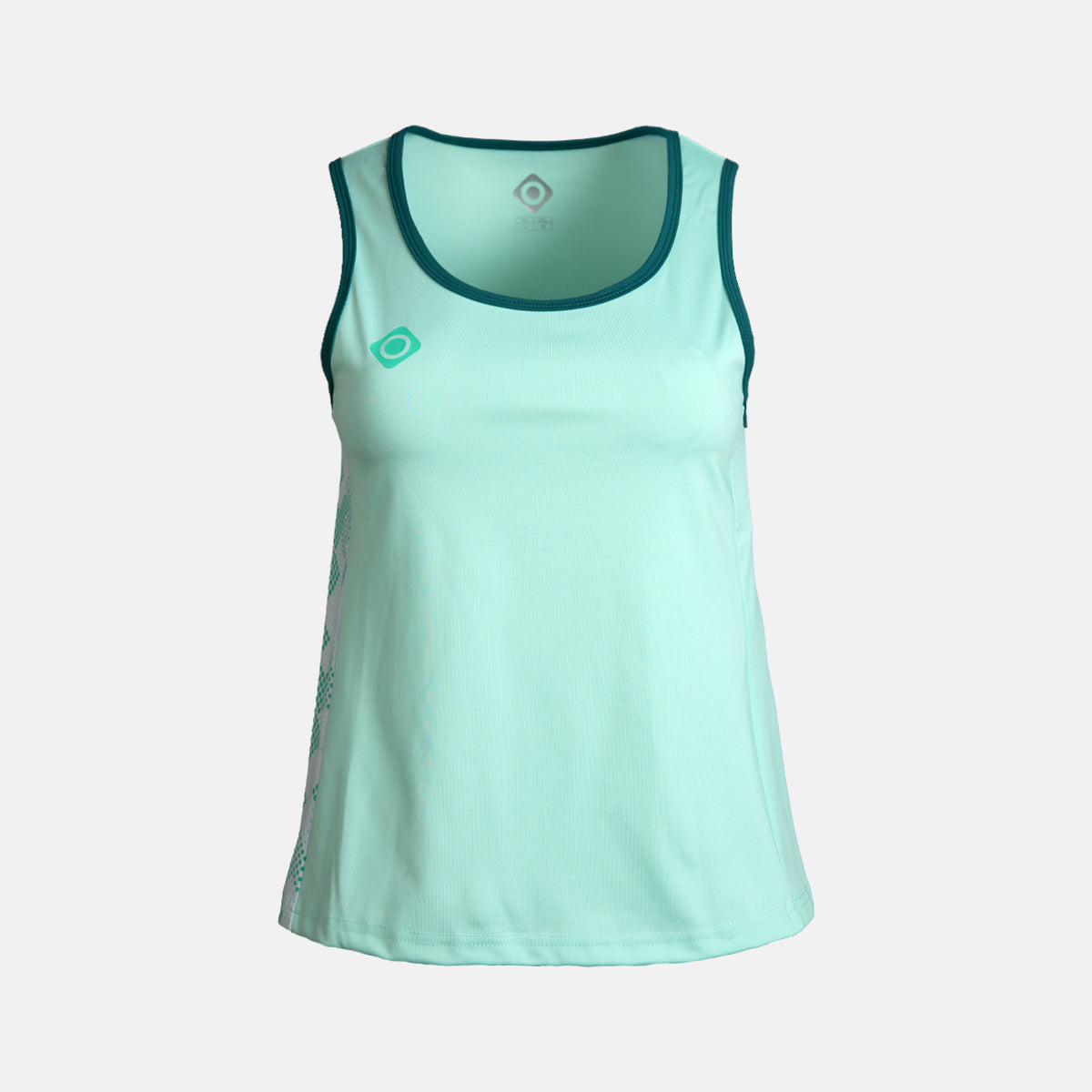 Izas - Camiseta de Mujer - Orna Top - Estilo y Comodidad para Tus Entrenamientos y Momentos de Relax - Fair Aqua - Talla XXL