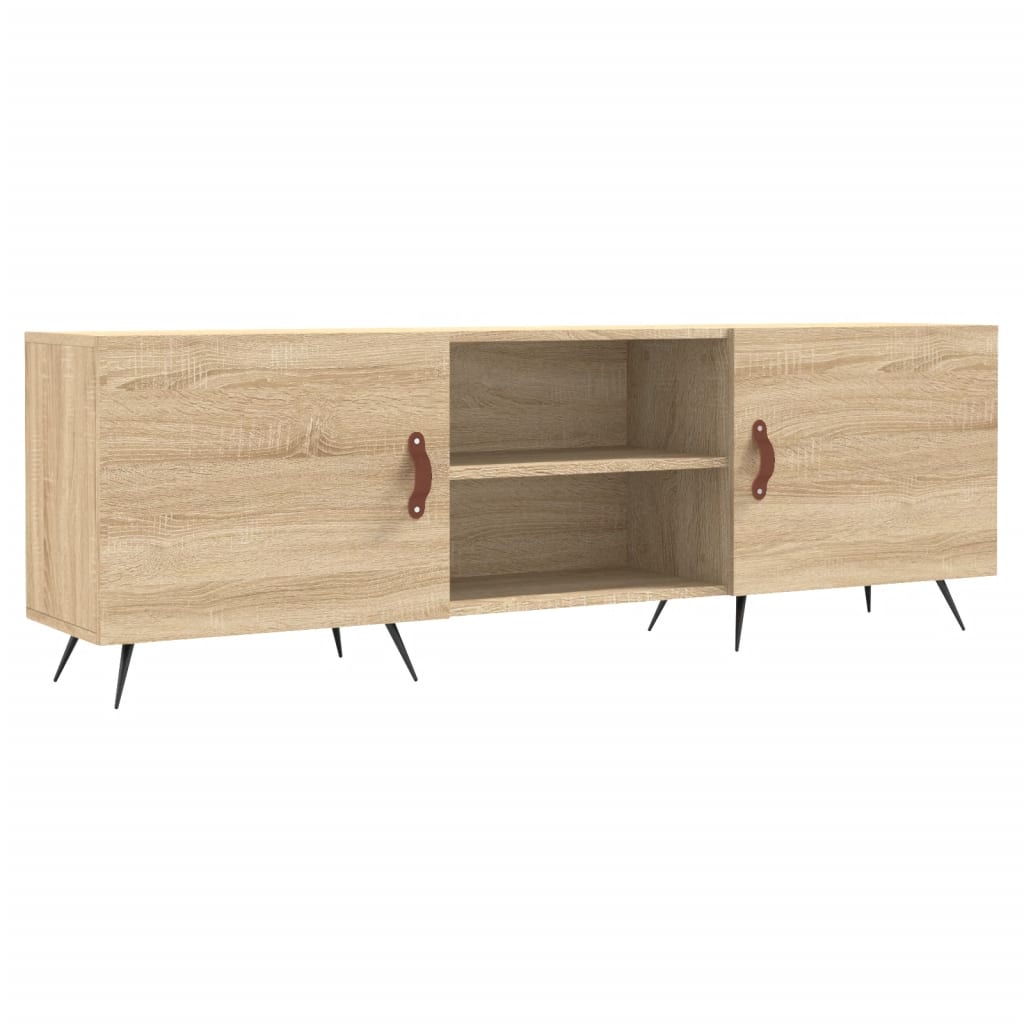vidaXL Mueble para TV madera de ingeniería 150x30x50 cm, Mueble de Salon, Mueble TV, Mueble TV salon, Mesa de TV, Mueble tele