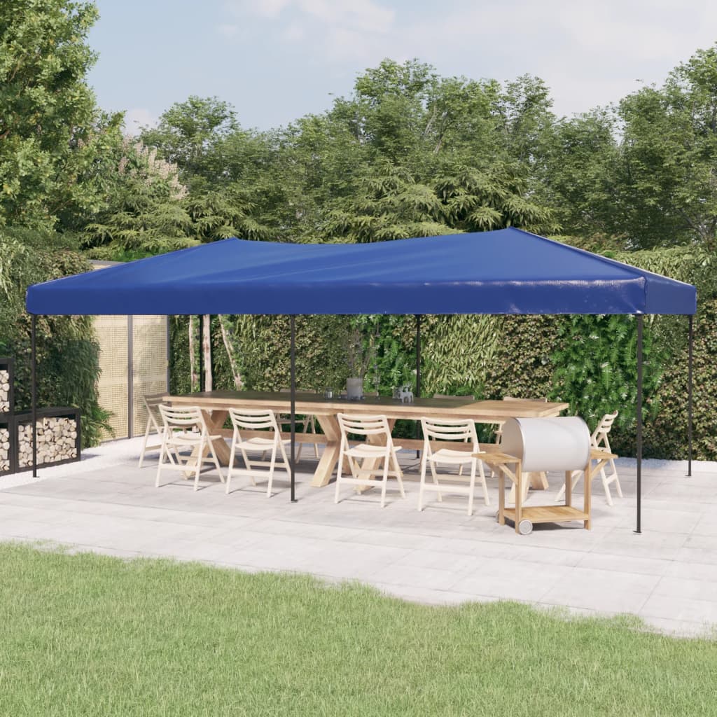 vidaXL Carpa para Fiestas Plegable Toldo de Jardín Cenador de Camping Color Azul,  Blanco,  Crema y mas