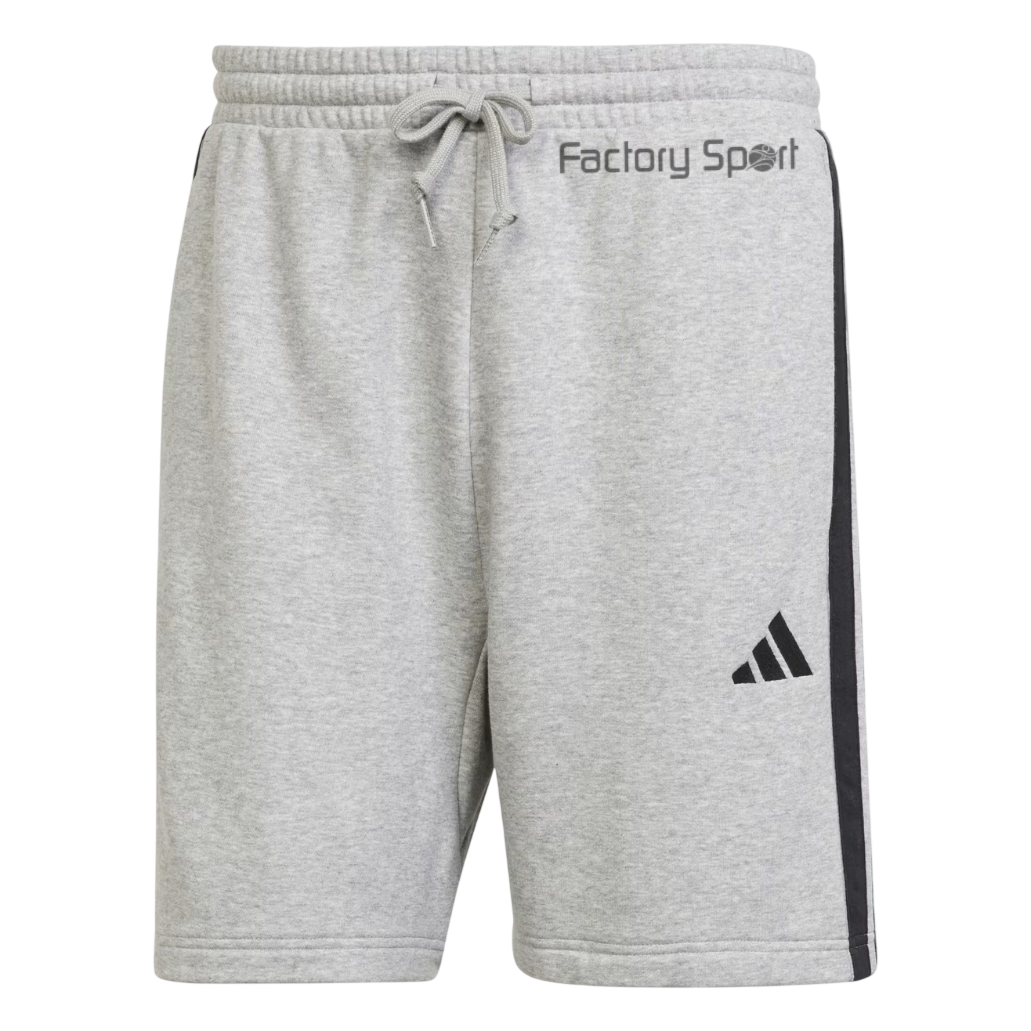 ADIDAS 3S FT SHO PANTALÓN CORTO ALGODON GRIS VIGORÉ/NEGRO PARA HOMBRE