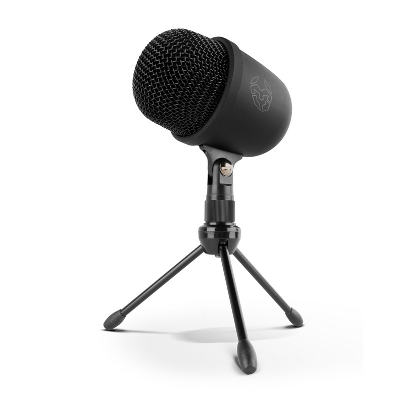 Krom Kimu Pro Micrófono Profesional de Calidad de Estudio con Conexión Micro USB y Trípode Extraíble
