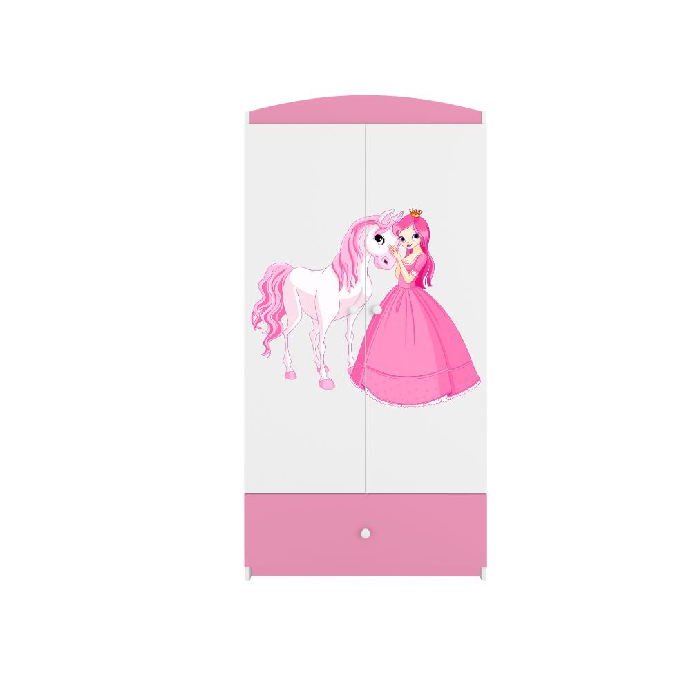 Roupeiro Kocot Kids BabyDreams Princess and Horse Pink