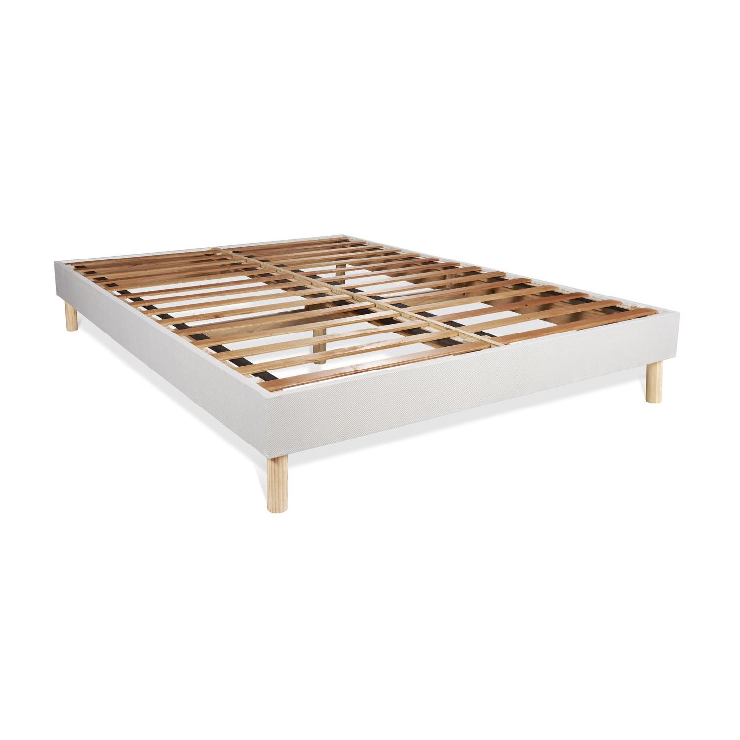 Pack colchón Actilatex confort 150x190cm + Somier multiláminas, Látex y espuma viscoelástica, 7 zonas de confort