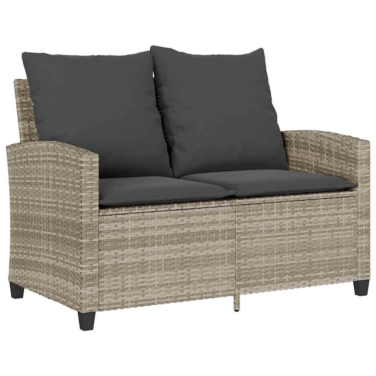 Conjunto de jardín Aracar sofá doble + mesa