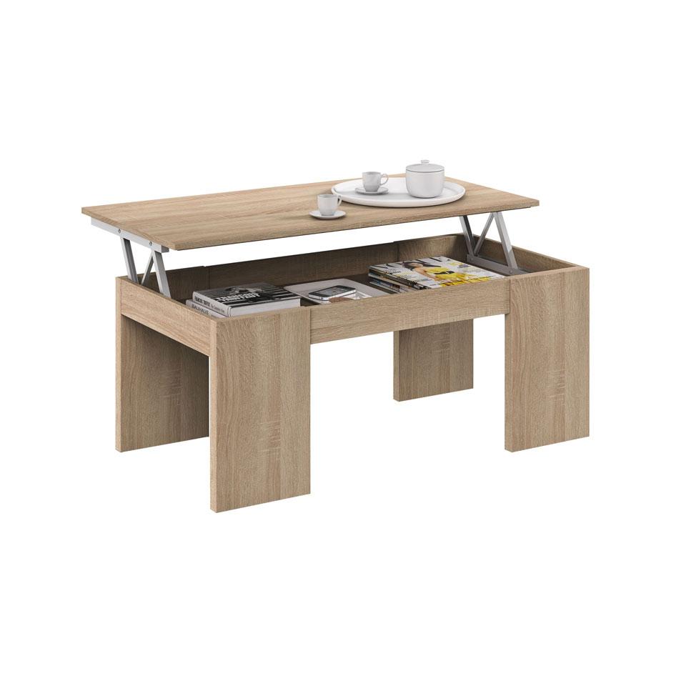 duehome - Mesa de centro elevable Kendra