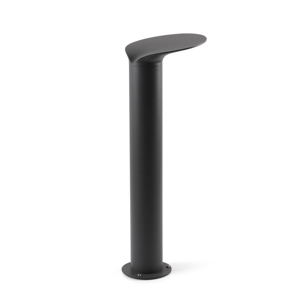 Faro Barcelona - Baliza de jardín exterior Lotus 650 LED 18W 3000K - IP65, 1120lm, gris - 65 cm