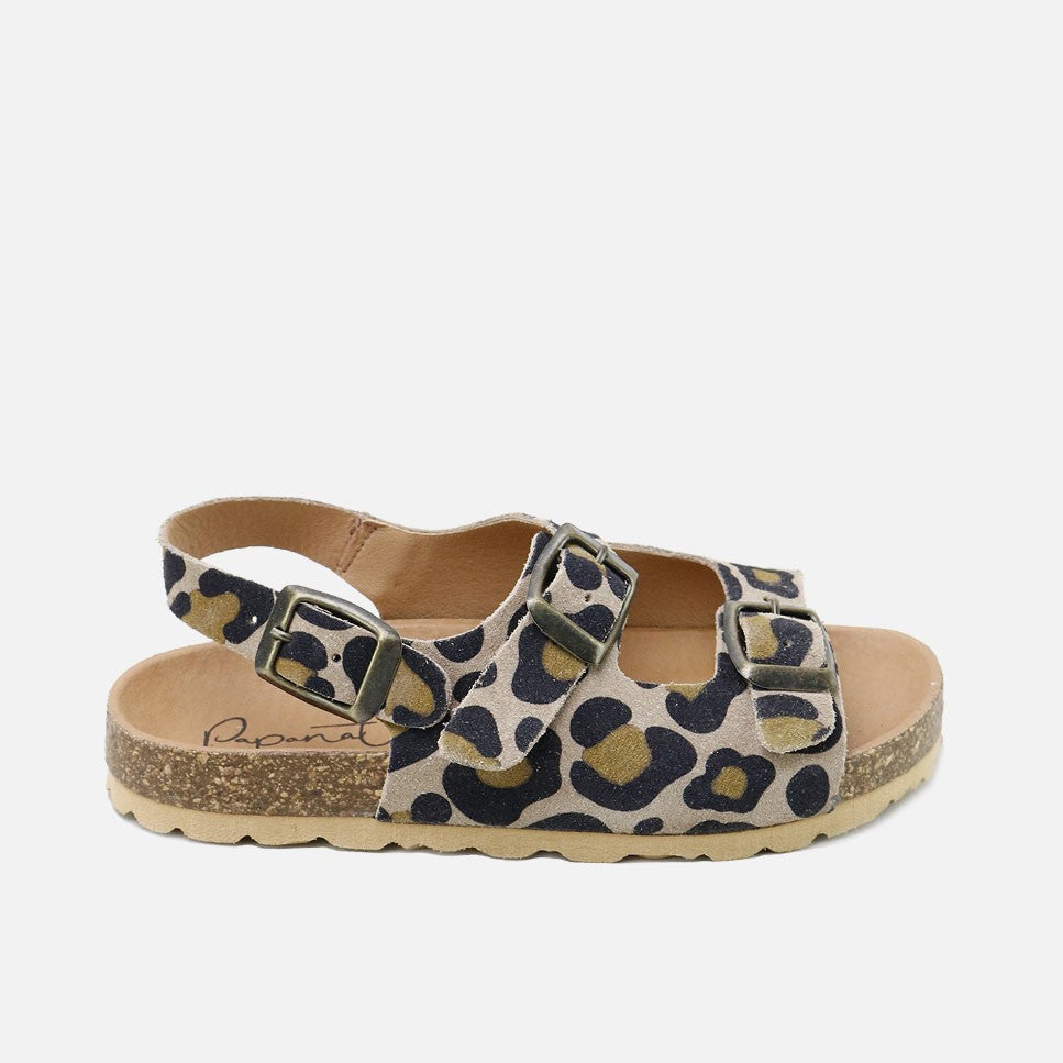 Sandalias Bio Hebillas Animal Print Elibasic | Eli 1957