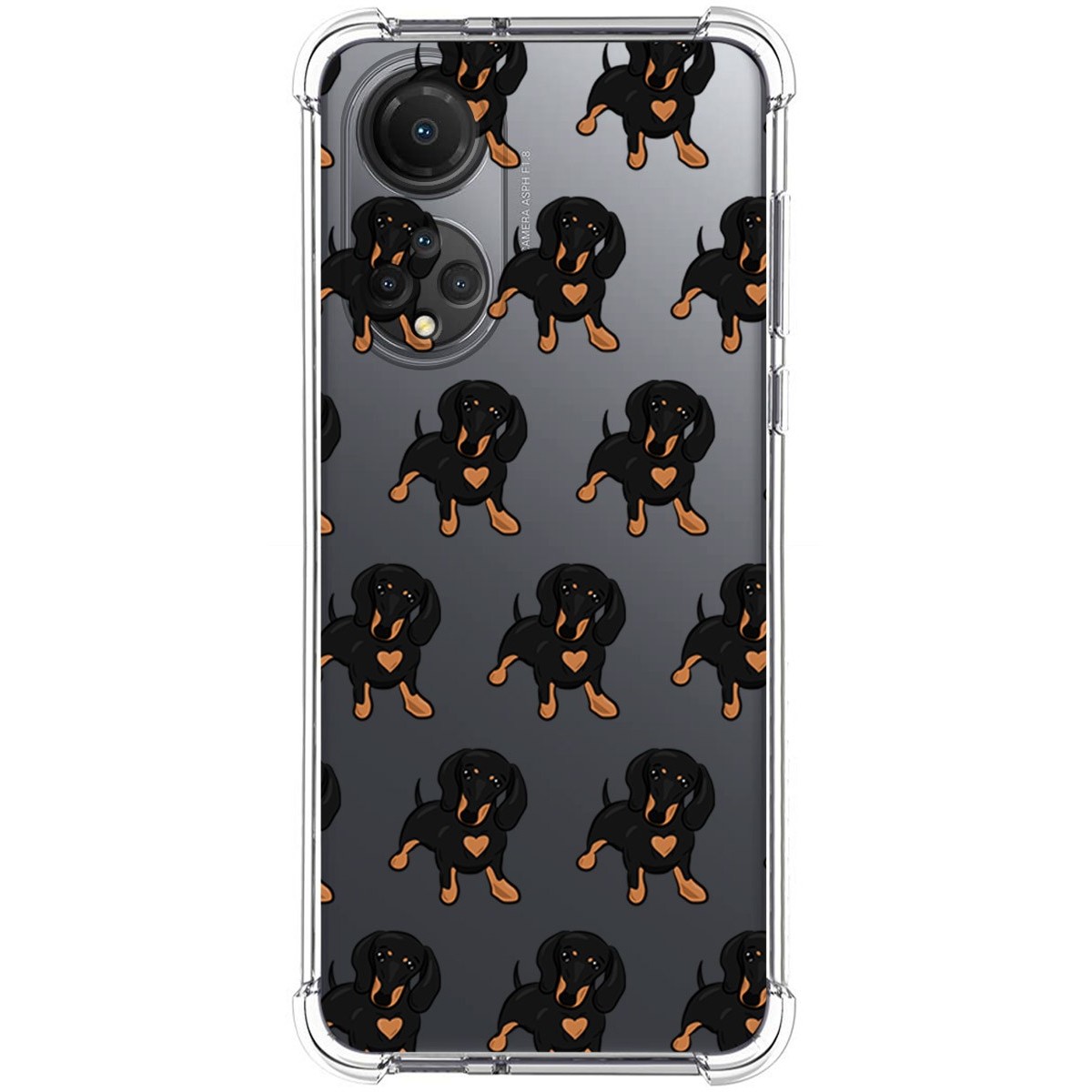 Funda Silicona Antigolpes para Huawei Honor X7 diseño Perros 10 Dibujos