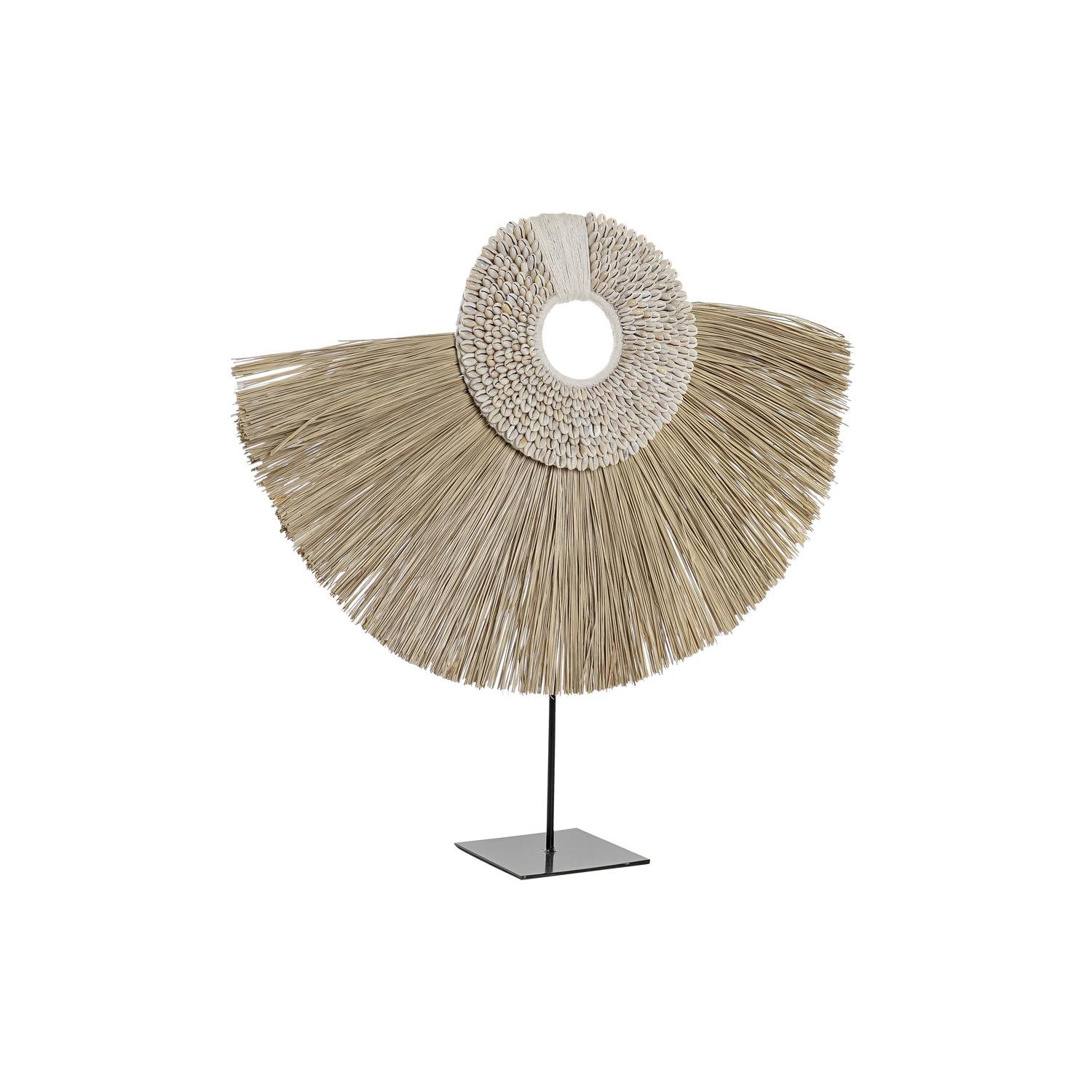 DECORACION JUTE HIERRO 55X12X53 ETNICO NATURAL DH194459