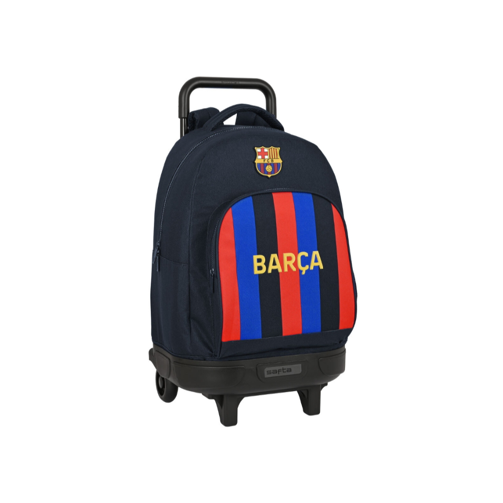 Mochila Trolley con Ruedas Compact Extraíble FC Barcelona Primera Equipación 81222