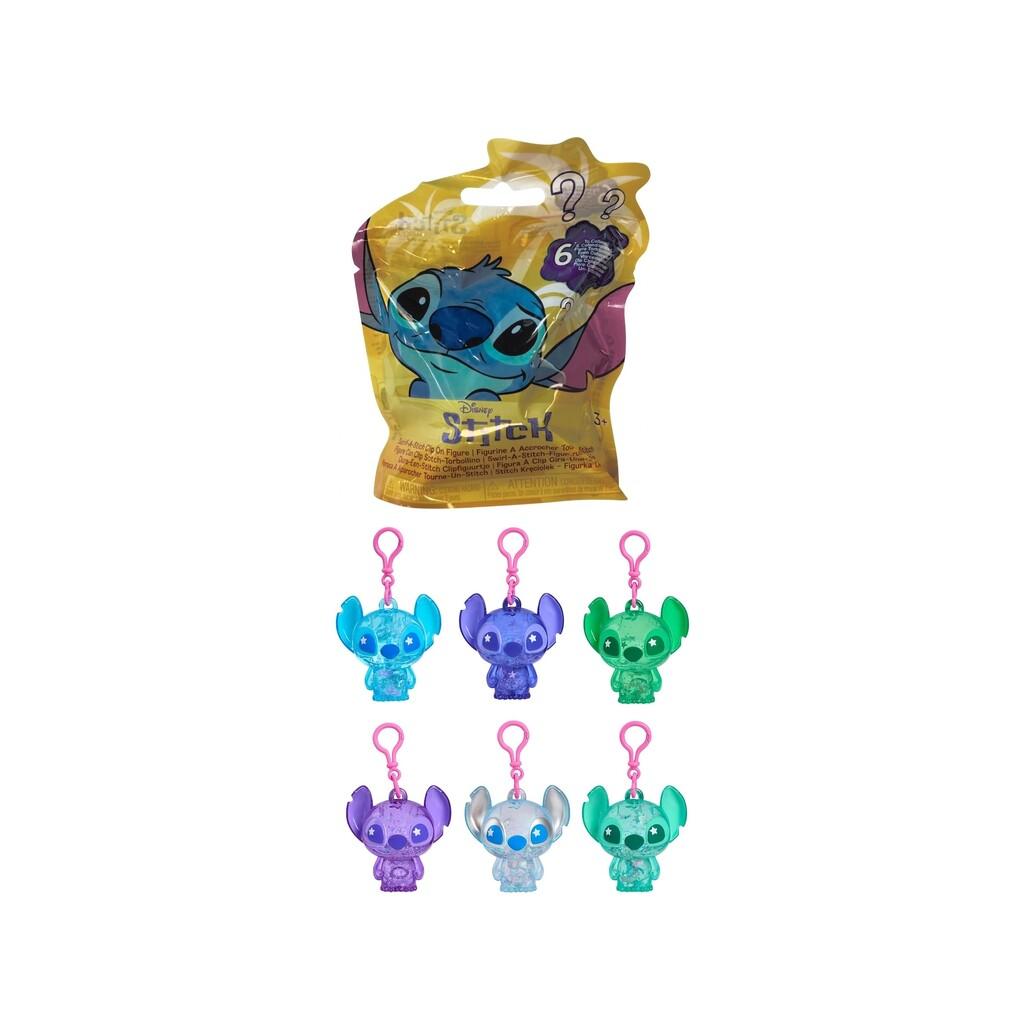 Disney Stitch Figura Sorpresa Stitch-Torbellino con Clip de 8 cm