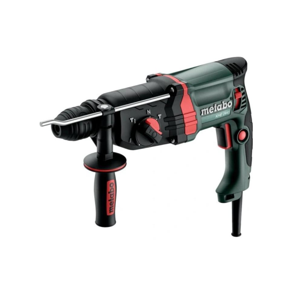 Metabo Martillo Combinado KHE 2445 601709500 Potente y Versátil Para Taladrar y Cincelar con Cable de 4 m y Embrague de Seguridad