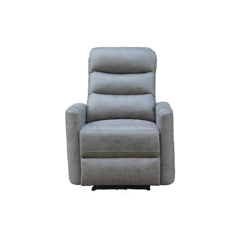 Butaca Cancún relax manual Sistema reclinable relax mecanismo apertura de palanca - Tapizada en tela Nolia, microfibra de gran calidad. Disponible en varios colores.