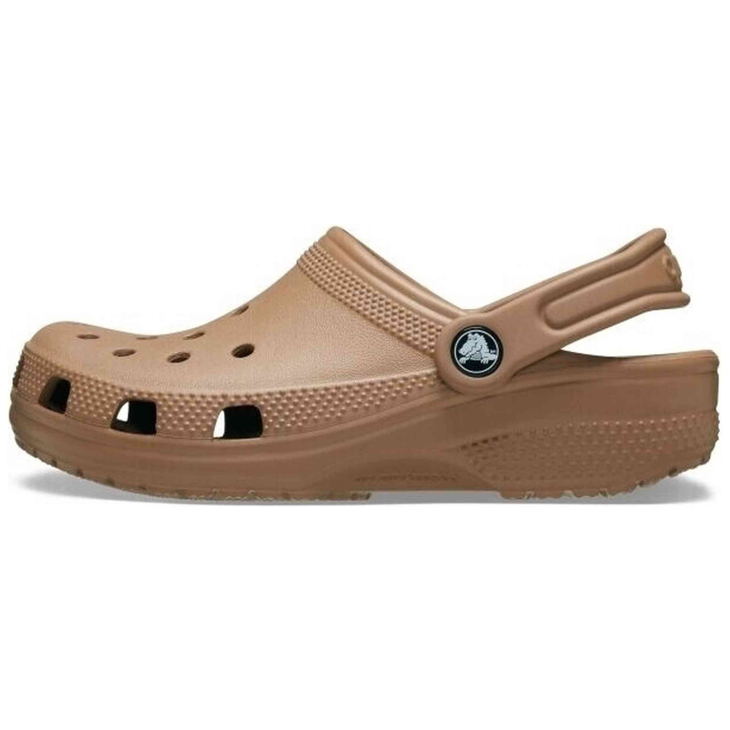 Sandalias Crocs modelo Classic Clog K para Niños en color Marron