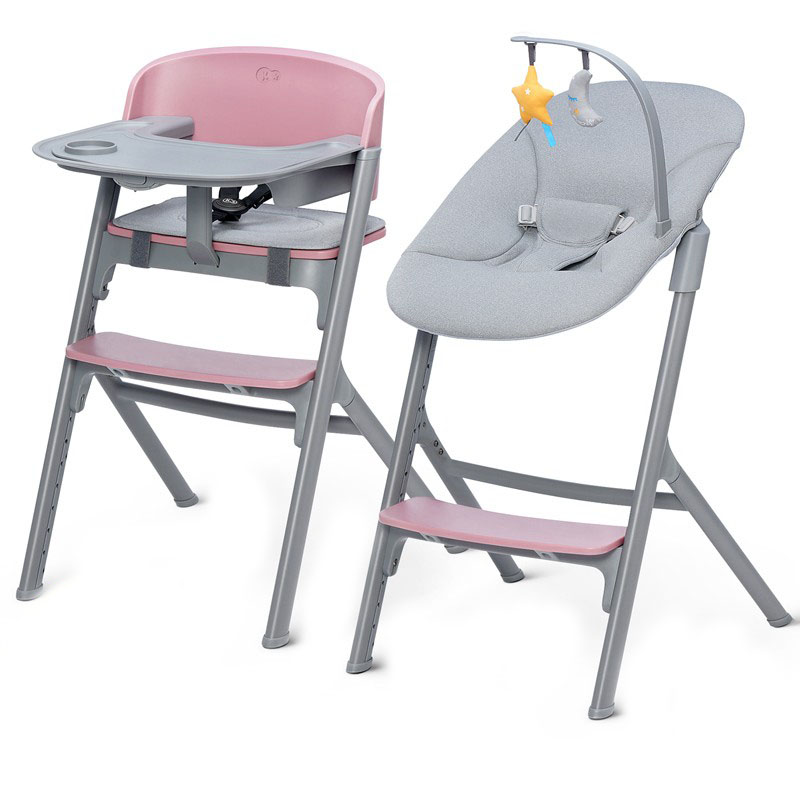 KINDERKRAFT - Silla de comedor infantil ENOCK blanco