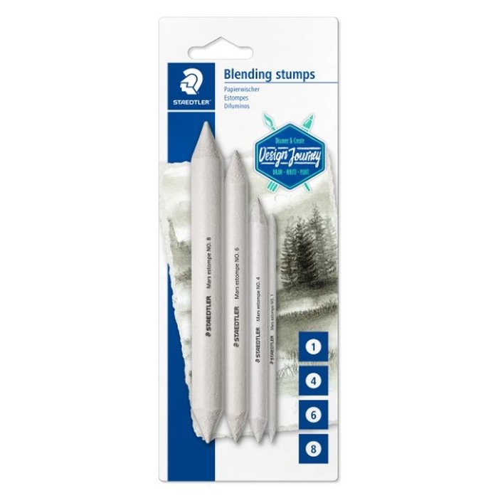 STAEDTLER DIFUMINADOR STAEDTLER 5426-S 4 UDS GOMAS DE BORRAR 23x9x1 Cms.