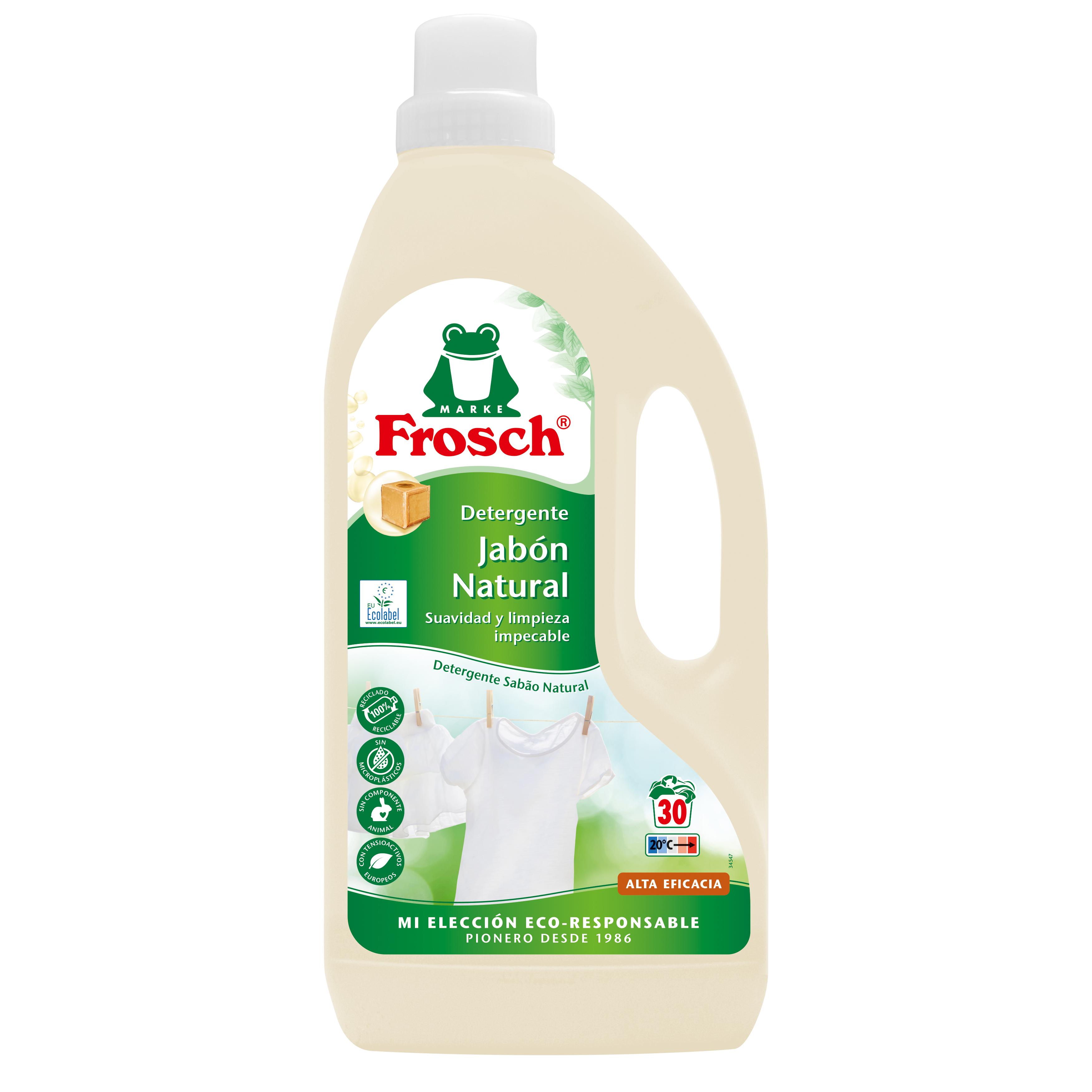 Detergente Líquido Concentrado Jabón Natural 1,5 L Frosch
